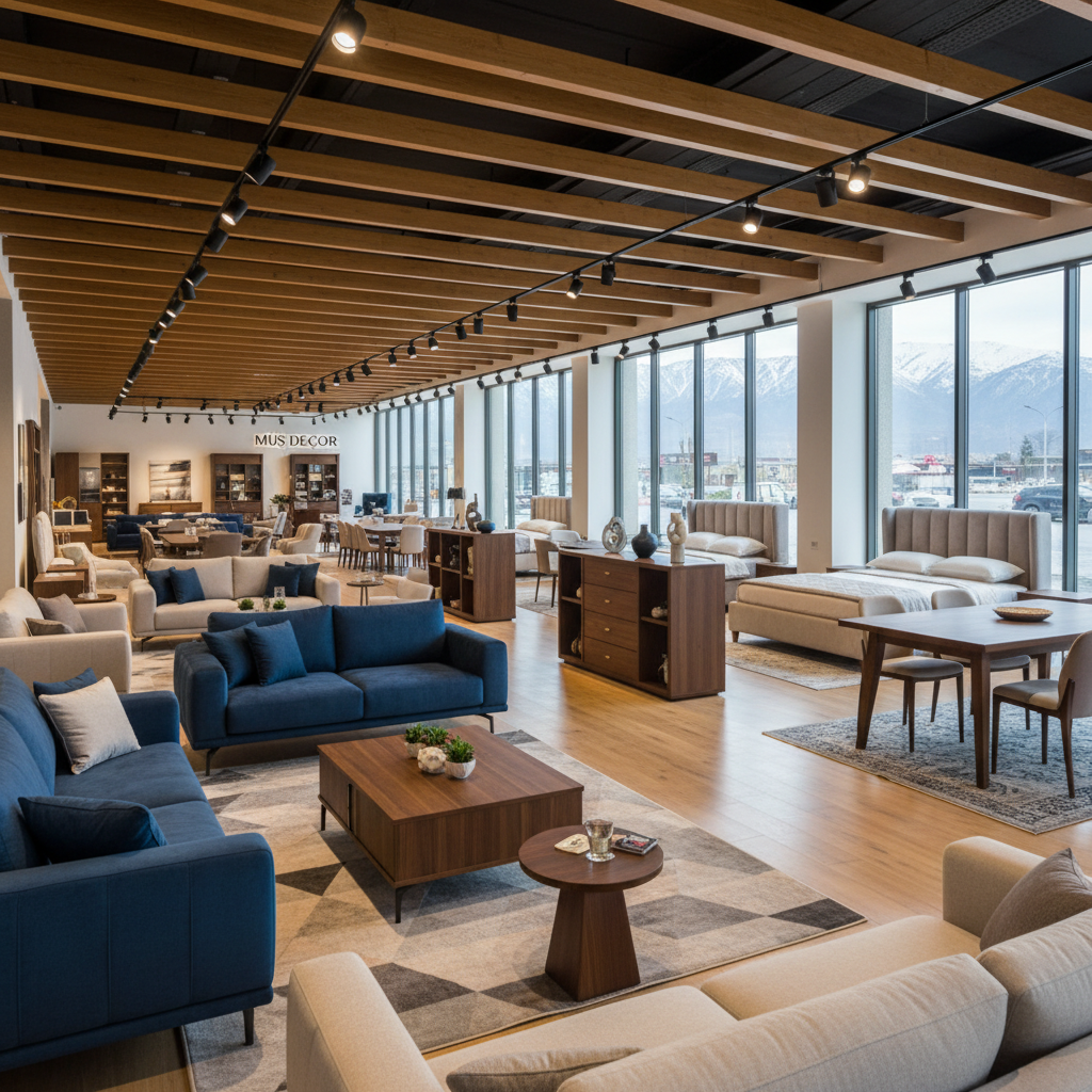 Muş mobilya mağazası showroom